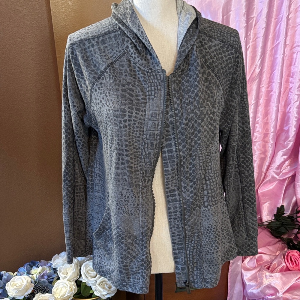 DG2 Gray Zip Up Jacket